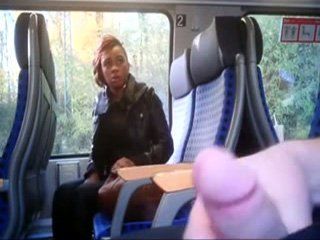 Banjo reccomend Girl masturbates on train for webcam