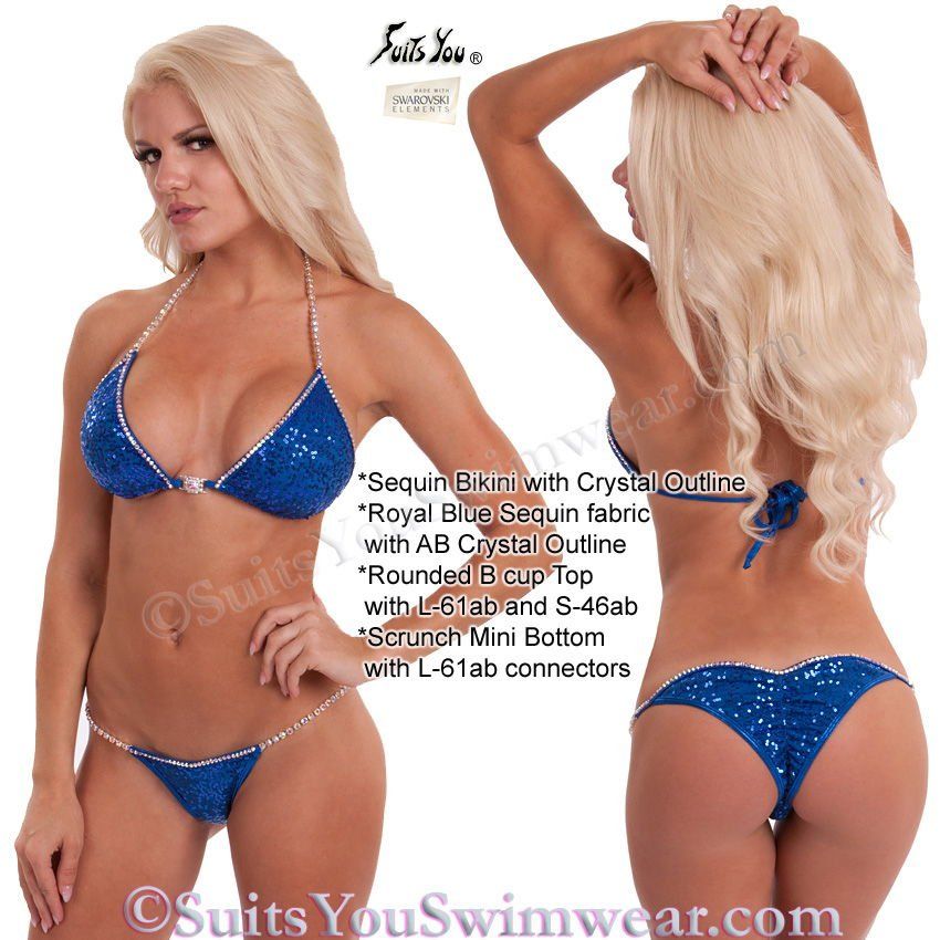 Seasoning reccomend Blue sequin bikini