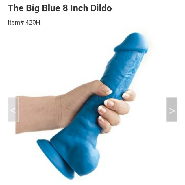 Buzzhumor blue dildo