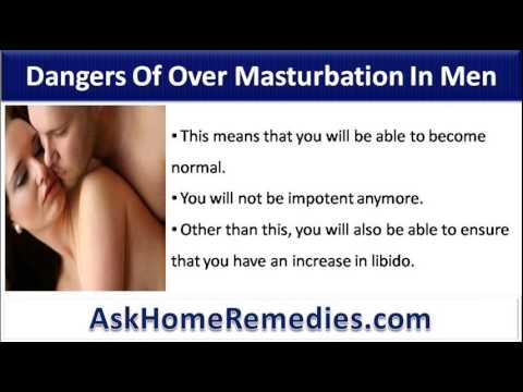 Danger excessive masturbation