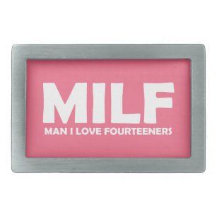 Milf belt buckle