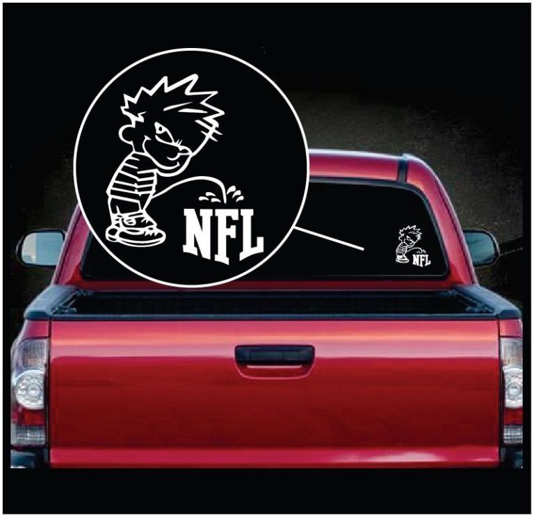 Turk reccomend Nfl piss on decals