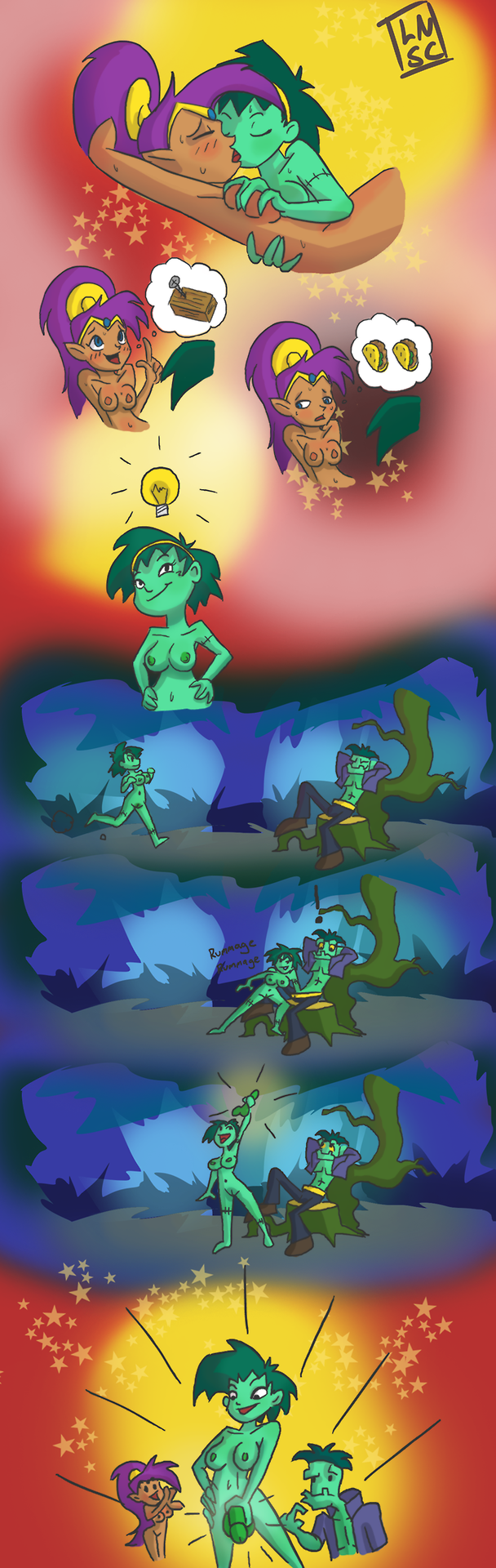 The S. reccomend shantae x rottytops