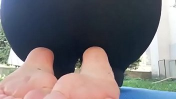Smelly soles under chair