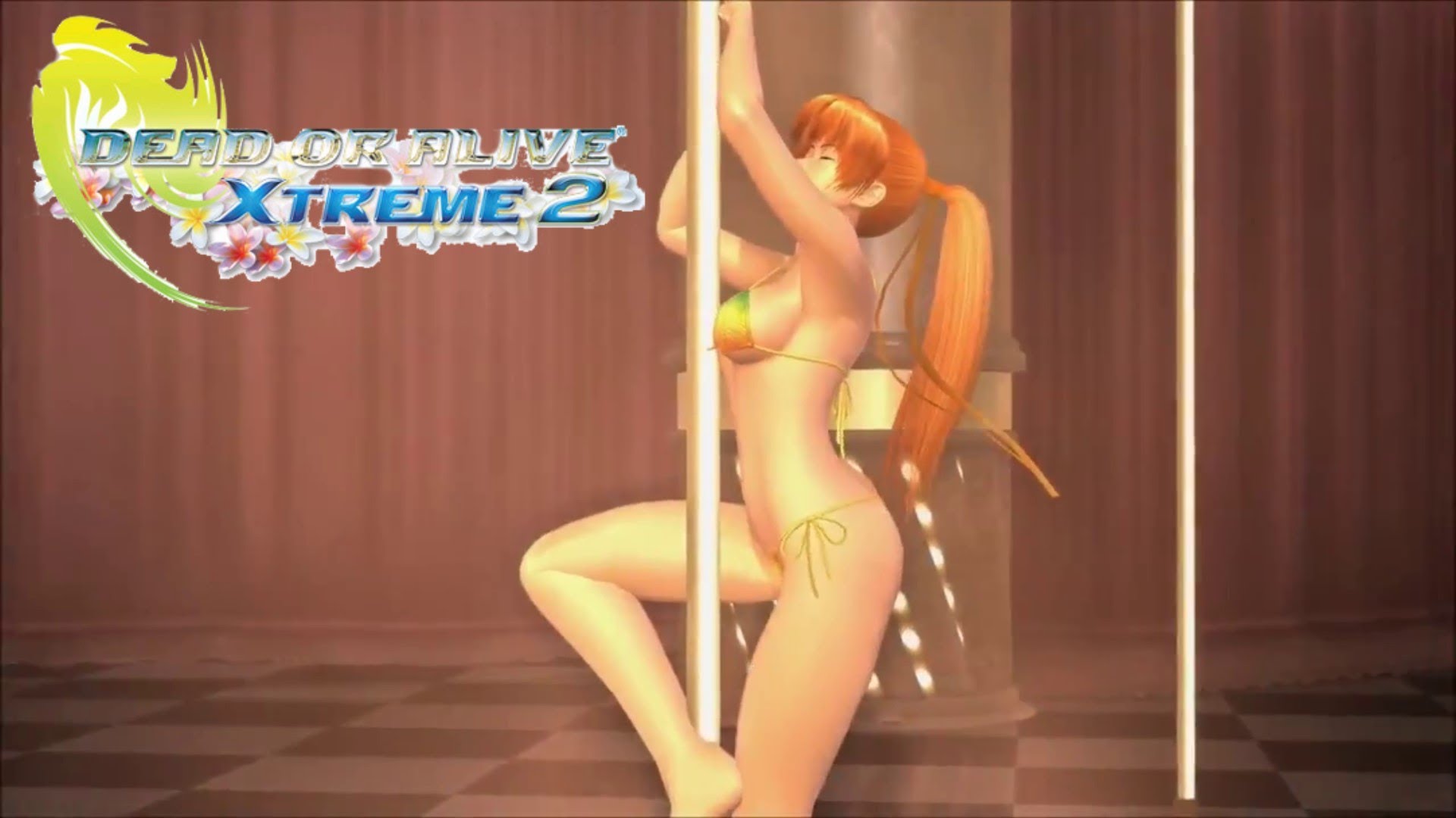 Doax2 kasumi pole dance with