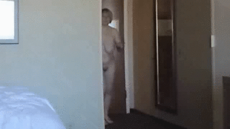 Captian R. reccomend naked in front of window