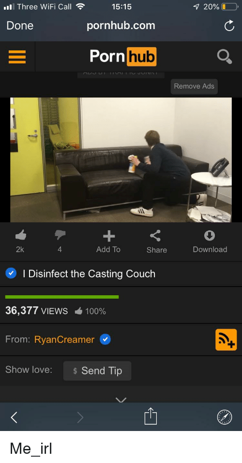 Cinnamon reccomend disinfect casting couch