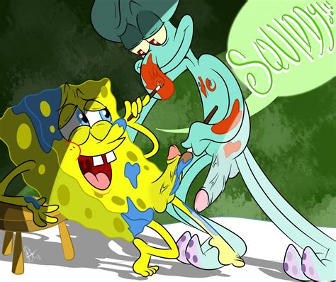 Gay spongebob porn